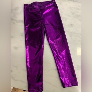 Purple leggings